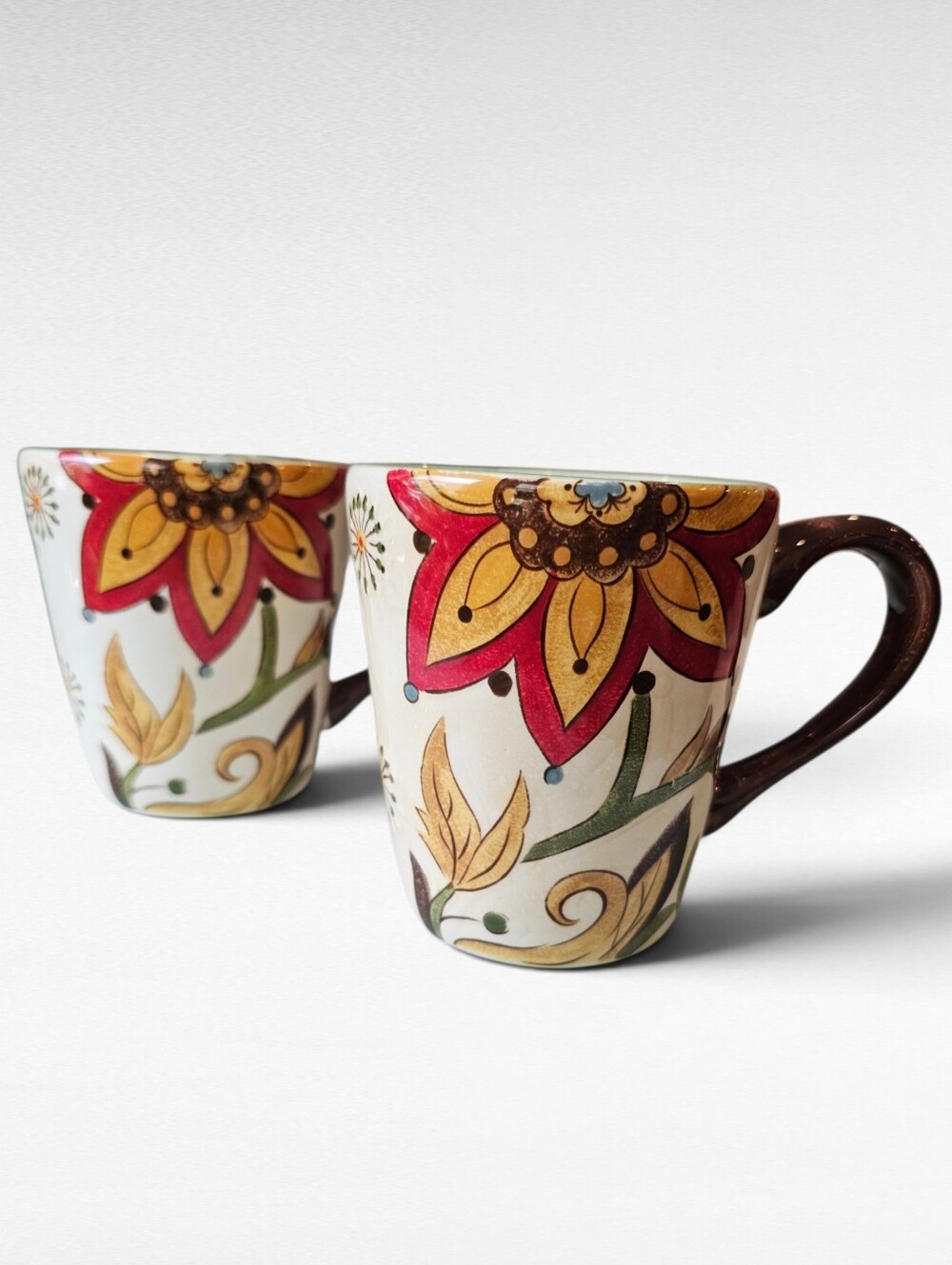 Pier 1 Carynthum Mugs Set of 2
